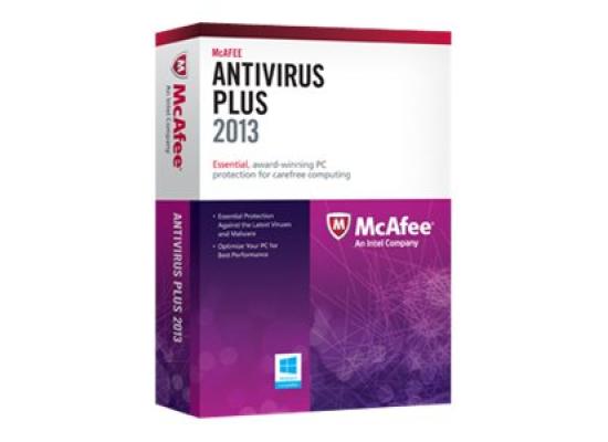 McAfee AntiVirus Plus Activation Card 1 Year
